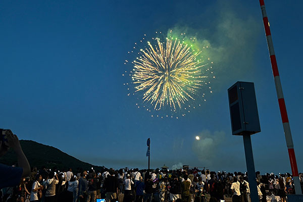 鞆の浦弁天島花火大会